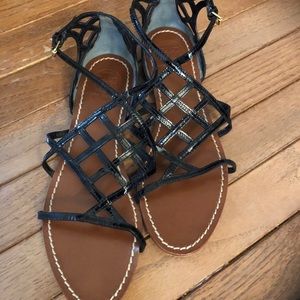 Tory Burch size 9 black sandals